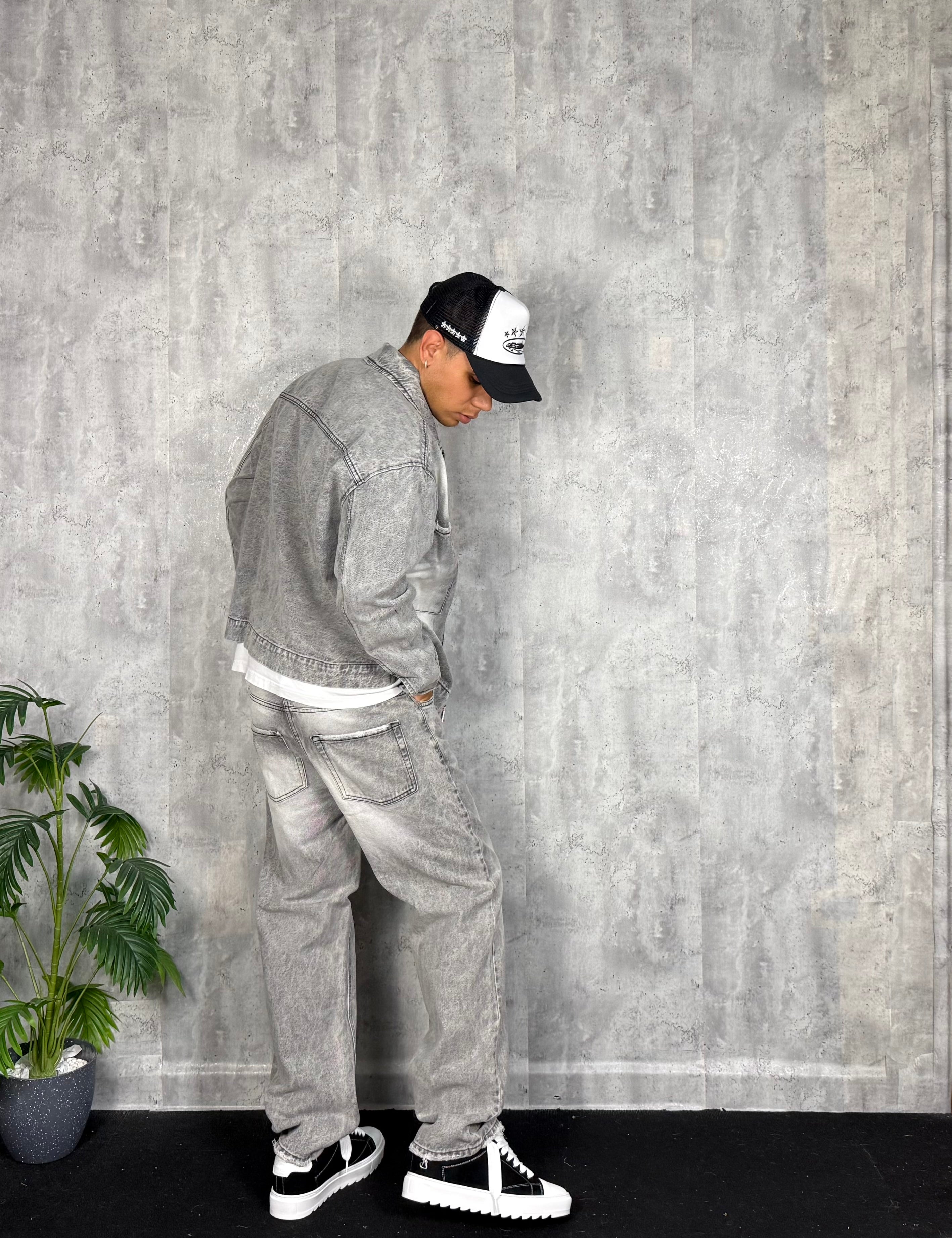 Coordianto Denim Light Grey