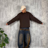 Longsleeve Double Brown