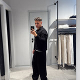 Pantalone Lino Amalfi Black