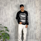 Longsleeve Two Lips Black
