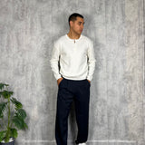 Pantalone Wide Fit Blue