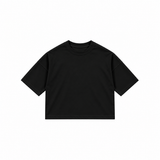 T-Shirt Crop Premium Black
