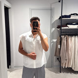 Camicia Smanicata White