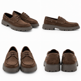 Mocassino Essential Suede Brown
