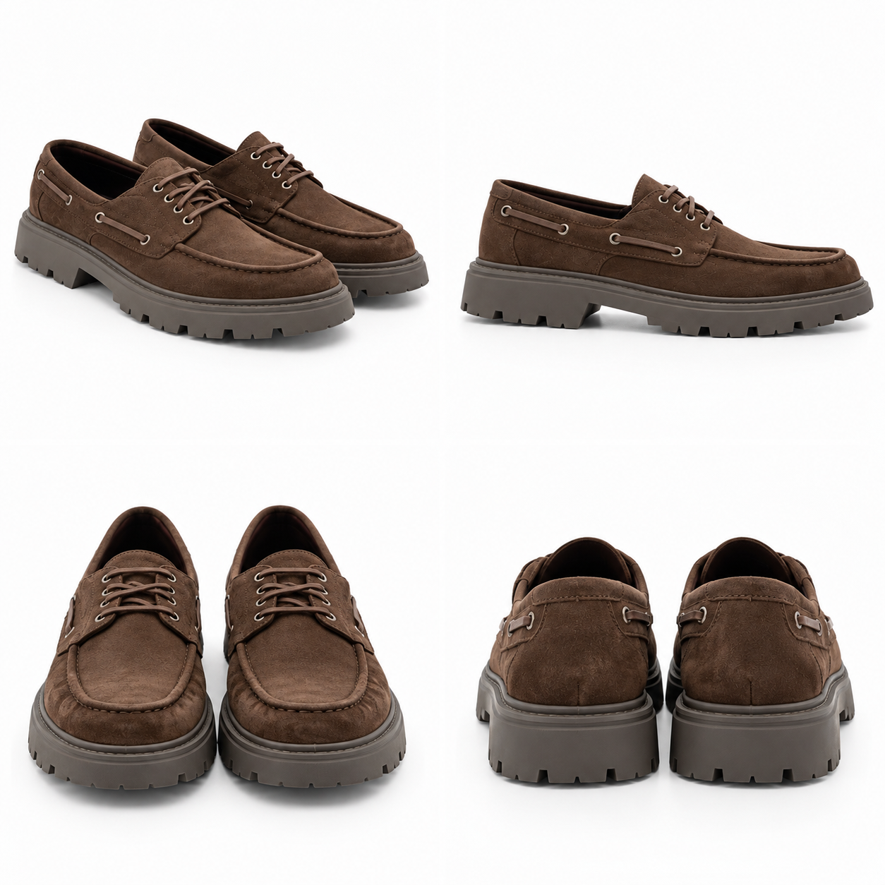 Mocassino Essential Suede Brown