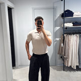 Pantalone Lino Piences Black
