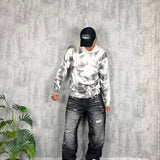 Pullover Paint Ropture White