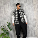 Camicia Double Re Black