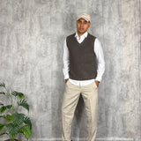 Gilet Montecarlo Brown
