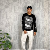 Longsleeve Two Lips Black