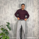 Pantalone Diagonal Grey