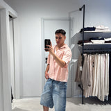 Camicia Crop Ami Pink