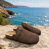 Birk. Boston Suede Brown
