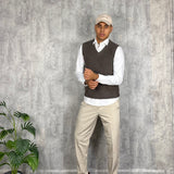 Gilet Montecarlo Brown