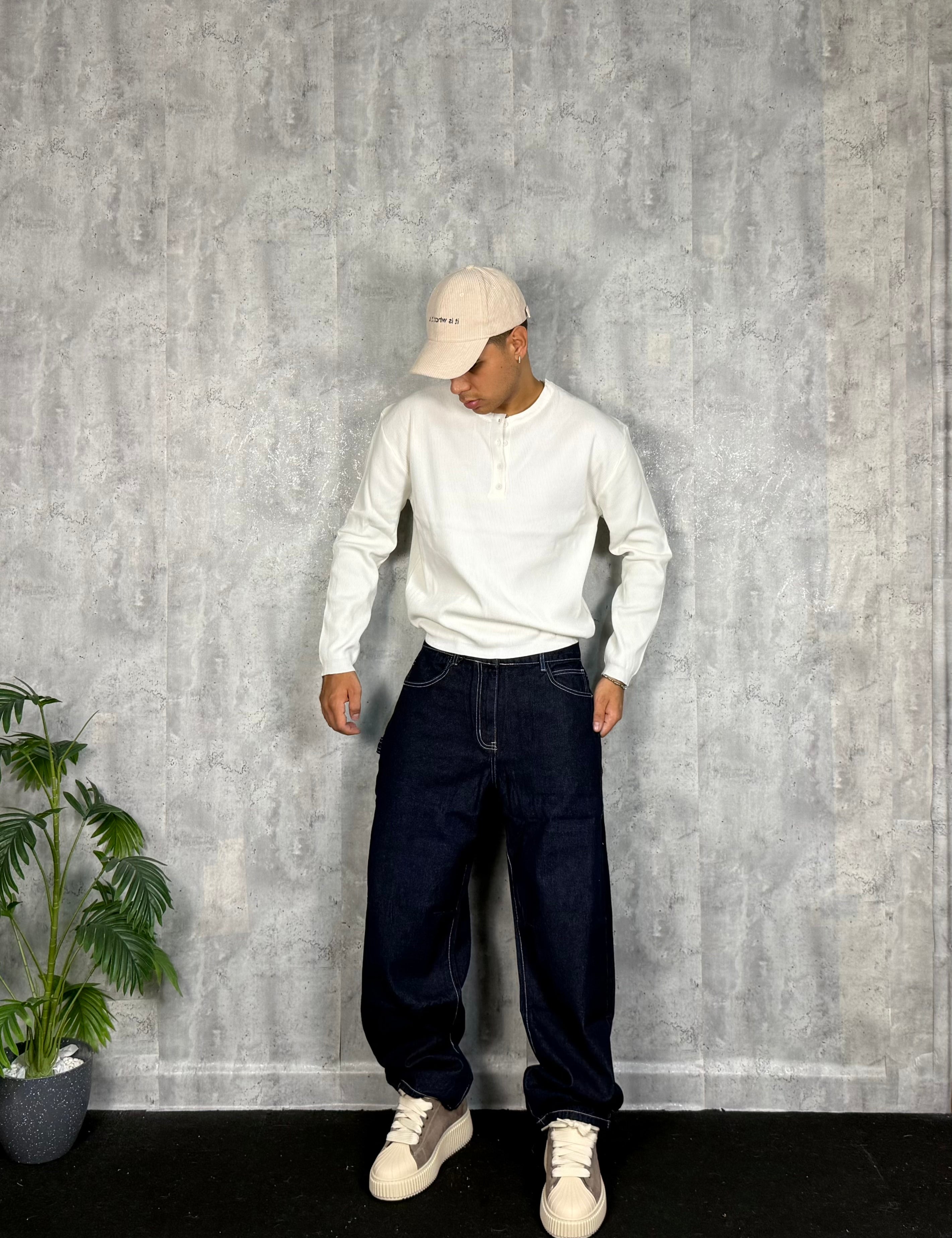 Jeans Ballon Zero Blue