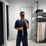Coordinato Zip College Blu