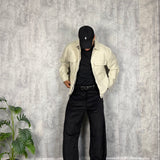 Jacket Crop Minimal White