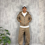Tuta Scuba Zip Beige