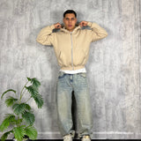 Hoodie Zip Beige