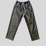 Coordinato Zip Pelle Nero