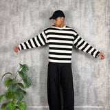 Long Sleeve Crop Black