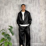 Coordinato Leather Black