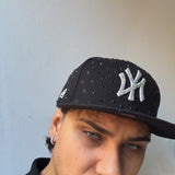 New Era Cap Black Strass