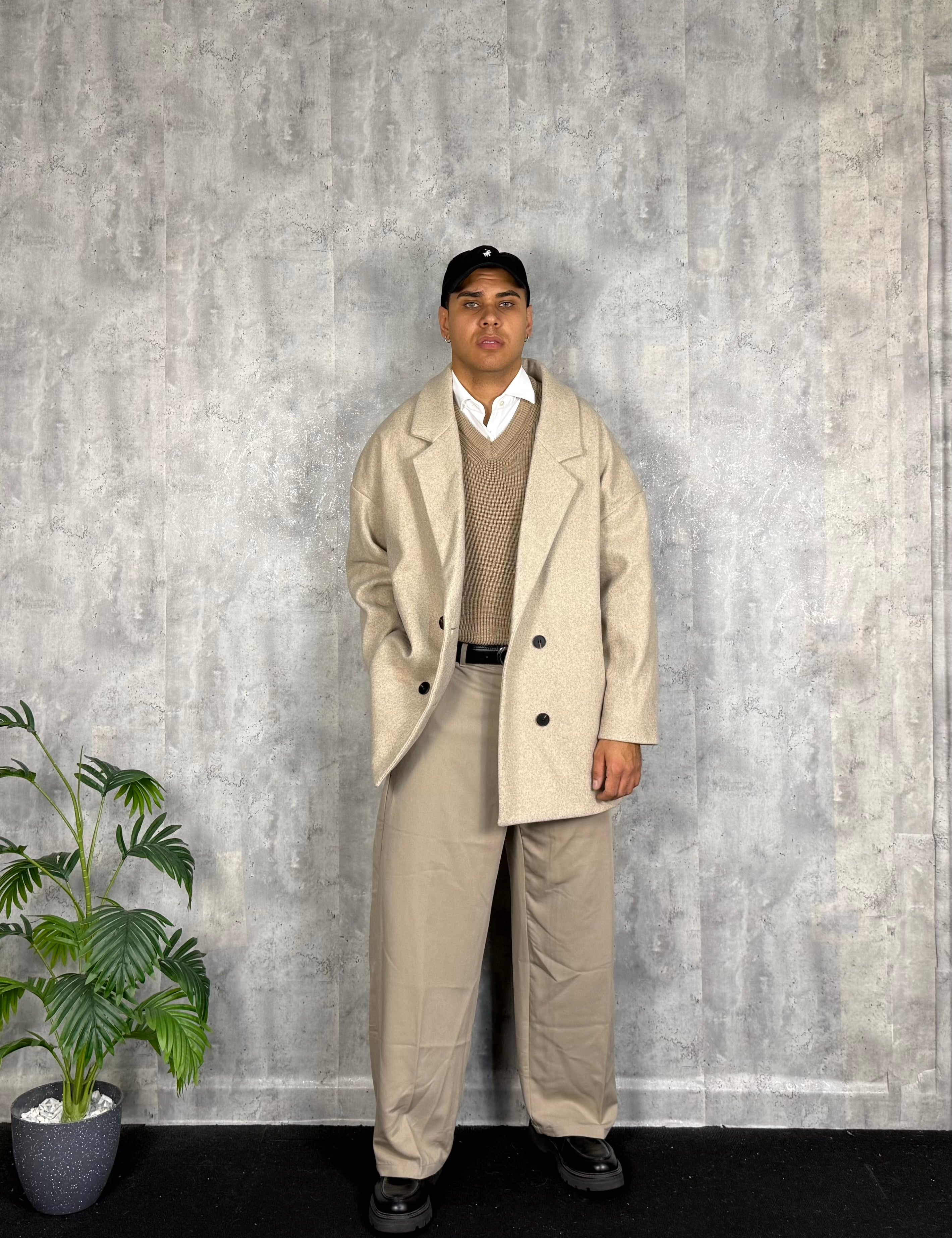 Cappotto Long Chester Beige