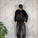 Longsleeve Diamond Black