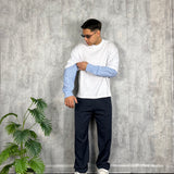 T-Shirt Double Square White