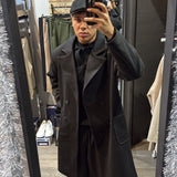Cappotto Long Black