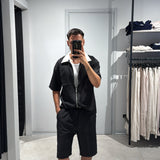Coordinato Zip College Black