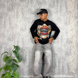 Jeans Baggy Pithon Grey