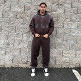 Tracksuite Slave Brown