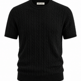 T-Shirt Filo Treccia Black