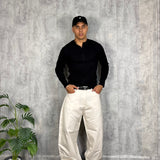 Jeans Ballon Old Money White