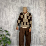 Cardigan Square Brown