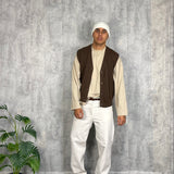 Gilet Filo Modern Fit Brown
