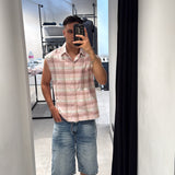 Canotta Crop Pearls Pink