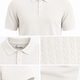 Polo Filo Kalua White
