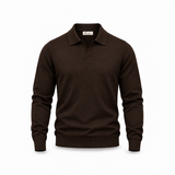 Polo Filo Minimal Brown