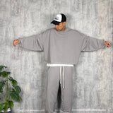 Tuta Crop Essential Grey