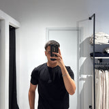 T-Shirt Serafino Coste Black