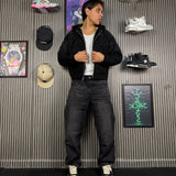 Jeans Baggy Spider Strass