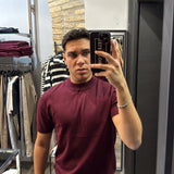 T-Shirt Iron Bordeaux
