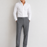 Pantalone Capri Gessato Grey