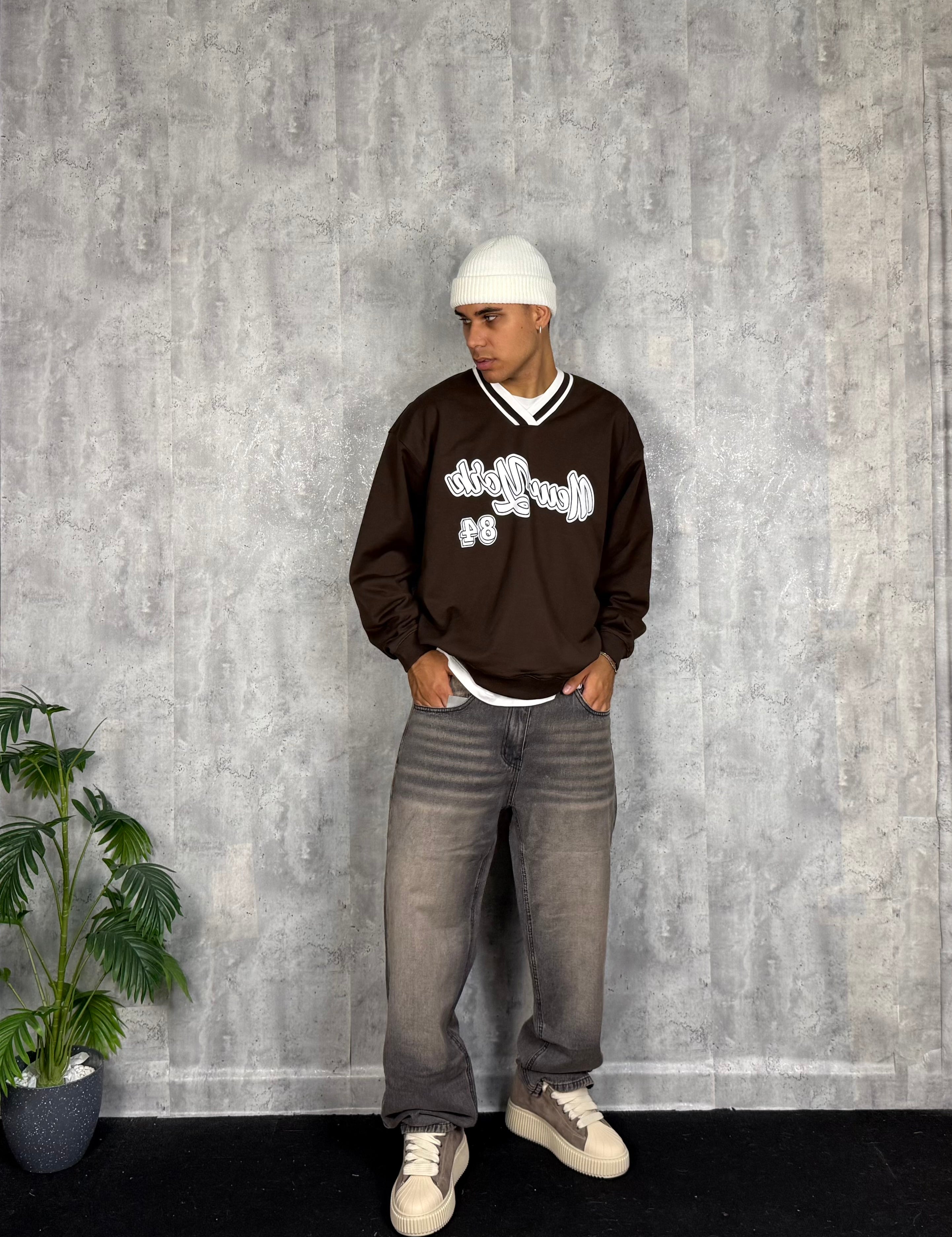 Jeans Baggy Light Brown