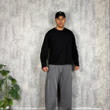 Longsleeve Double Black