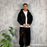 Tracksuite Chrome Black