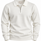 Polo Filo Zip White